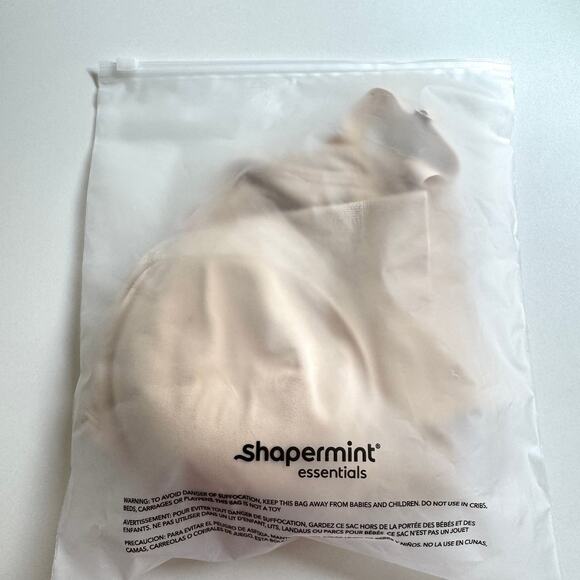 Shapermint Essential Women Everyday Comfort Straps Wireless Shaping Bra M Chai - Picture 5 of 9